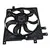 Original Toyota engine cooling fan with electric motor and bracket
